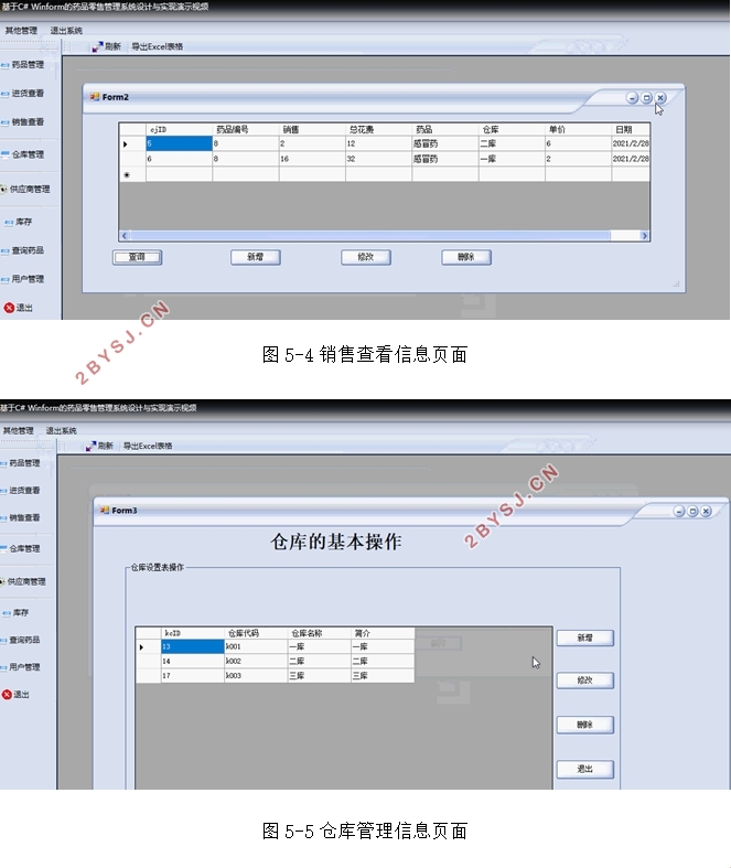 基于Winform药品零售管理系统设计与实现(C#,C/S架构,SQLServer)