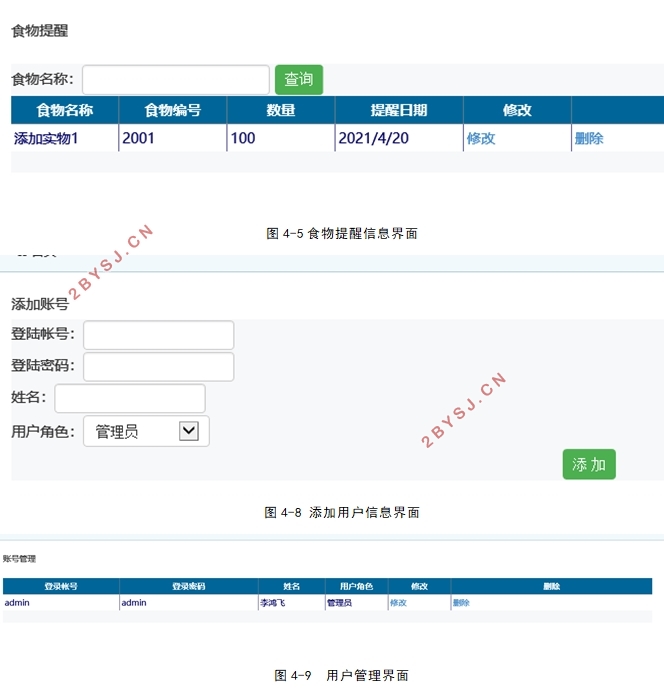 食物储藏信息管理系统的设计与实现(ASP.NET,SQLServer)