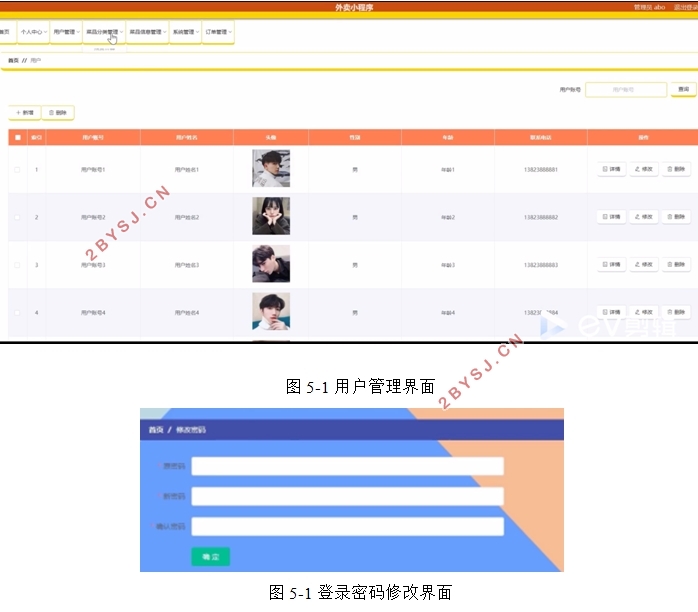 在线点餐外卖微信小程序的设计(Python)(django,uniapp,MySQL)