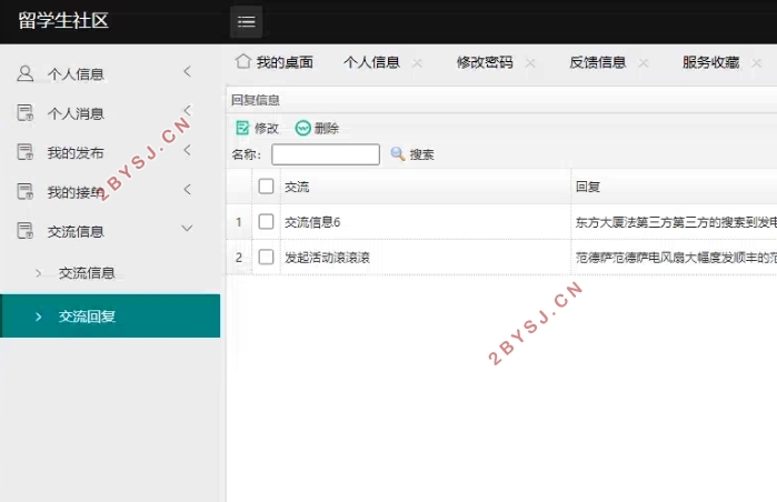 留学生社区运营系统的设计与实现(SSM,MySQL)