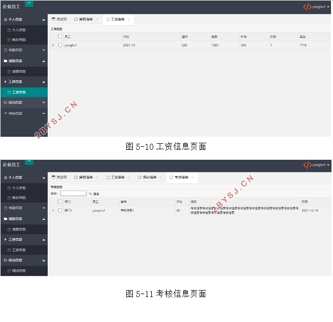 人事管理系统的设计与实现(SSM,MySQL)