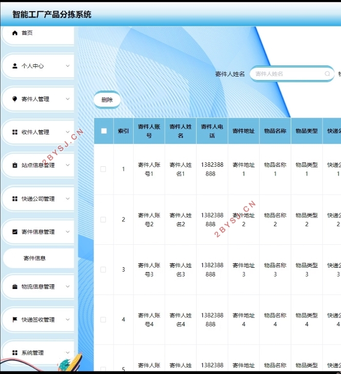 智能工厂产品分拣管理系统的设计与实现(VUE,SSM,MySQL)