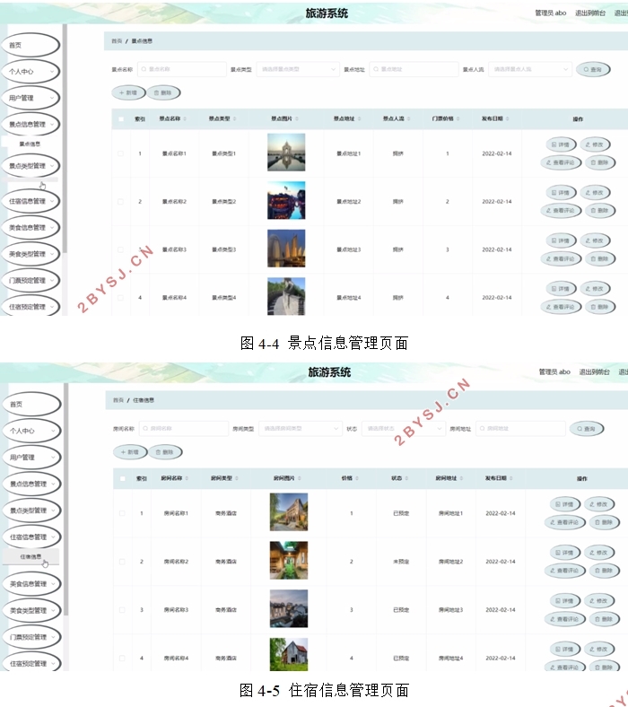 旅游系统的设计与实现(SSM,Javaweb,MySQL)