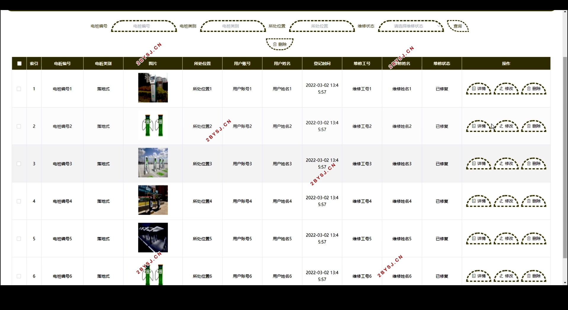 车辆充电桩管理系统的设计与实现(Springboot,MySQL)