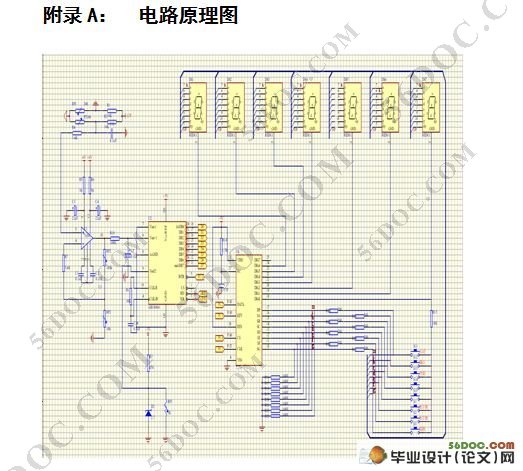 基于单片机的水浴温度检测系统设计(附电路原理图,程序清单)(任务书,开题报告,外文翻译,毕业论文8400字) 摘要:温度在工农业和现代科学研究开发的各个领域中是一个非常普遍和常用的测量参数。例如:在冶金工业、化工生产、电力工程、造纸行业、机械制造和食品加工等诸多领域中,人们都需要对各类加热炉、热处理炉、反应炉和锅炉中的温度进行控制和检测。 本次设计以STC89C52单片机作为检测核心,通过硬件电路的制作和软件程序的编制,实现一个温度测控系统.