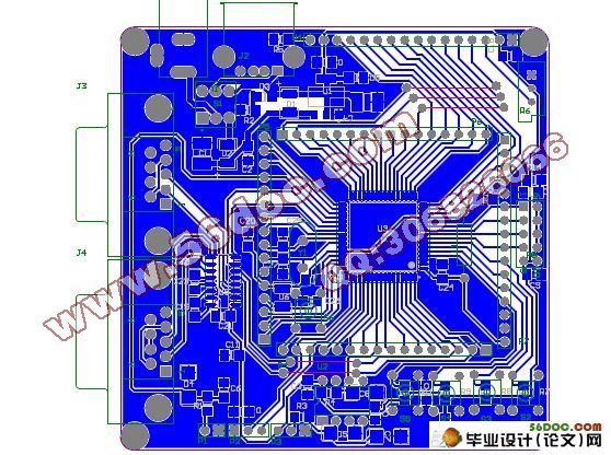 原理图,PCB图,程序)(16900字) 摘 要:本次设计的智能播种机控制系统采用ATMEGA128单片机作为主芯片。单片机先对增量式编码盘采集的信号进行分析处理得到机具的速度,然后根据所建立的数学模型,通过算法编程控制伺服电机的转速来实现智能播种,其中为了精准播种还设计两个反馈系统:伺服电机转速的反馈和实际播种量的反馈。同时还设计了1x4的独立键盘进行不同参数的设置和LCD1602显示模块,增强了系统的可操作性和人性化。 关键词:ATMEGA128;编码盘;数学建模;光纤传感器;LCD1602; Int