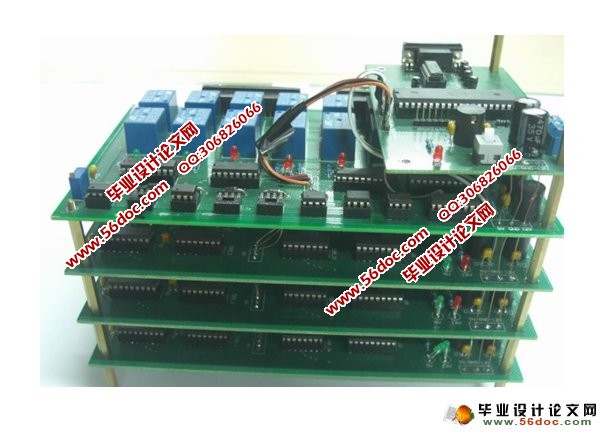 汽车实验台电路控制系统(附VB,单片机程序,PCB,电路原理图)