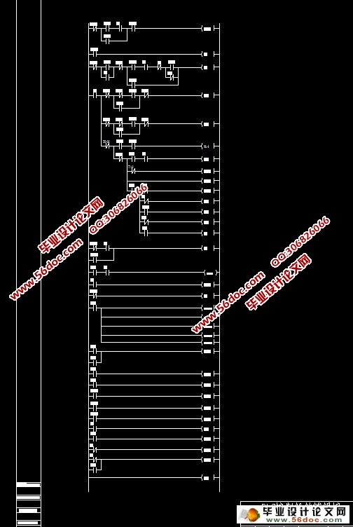 船舶辅助机械的PLC控制系统设计(含CAD梯形图,硬件图)