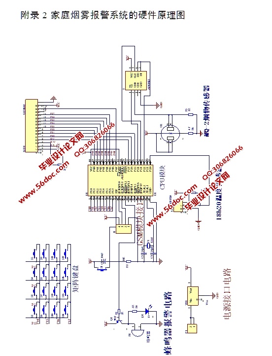 基于nRF905的车库门控制系统设计(含电路原理图,程序)