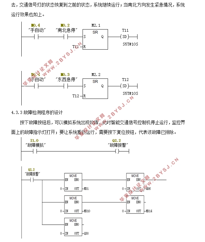 基于PLC的智能交通信号控制机的设计