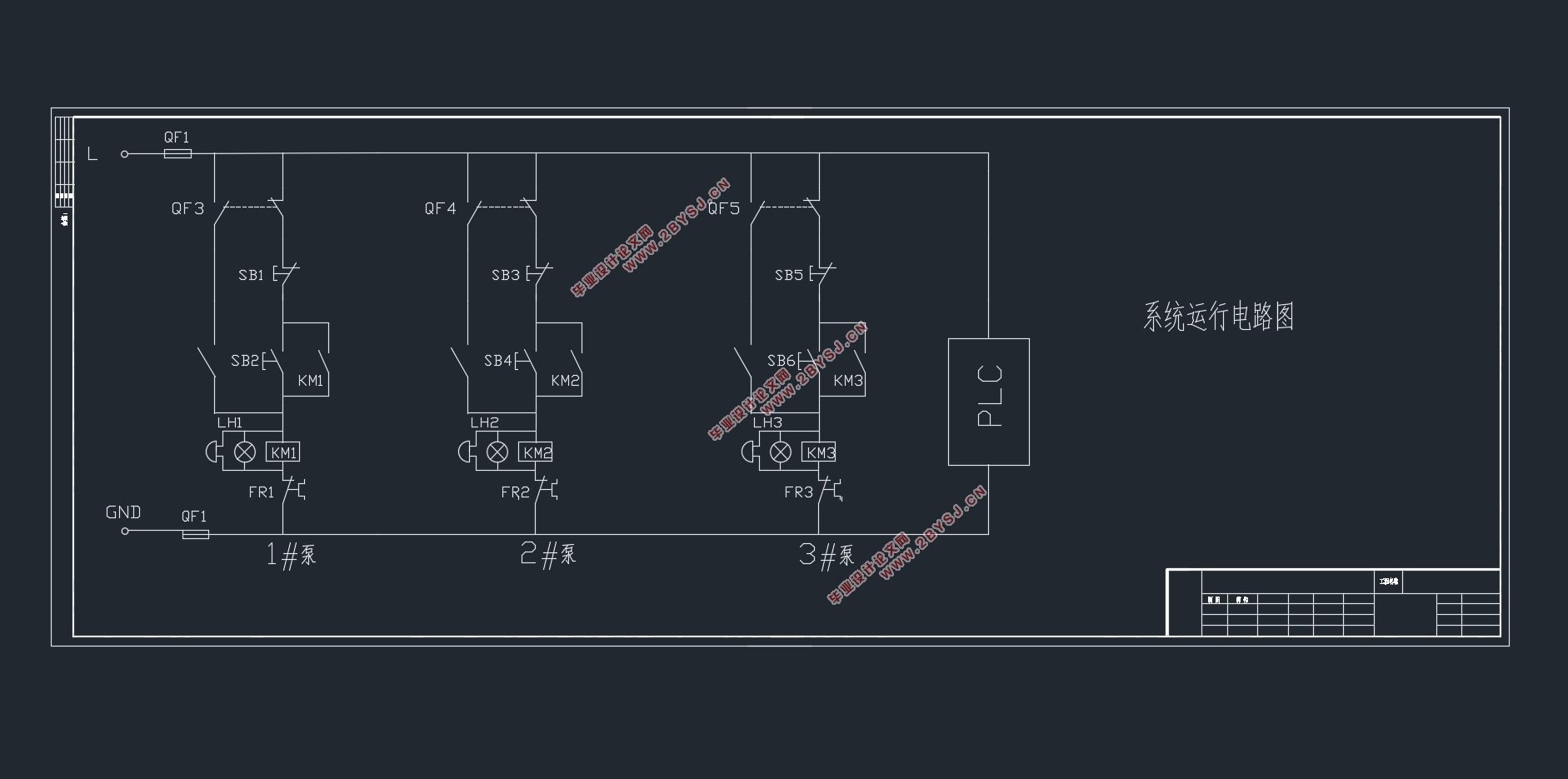 PLCĺѹˮϵͳ(CADͼ,PLC)