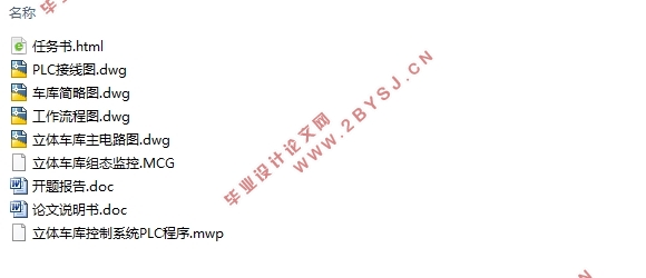 基于PLC立体车库控制系统(二层五车位)设计(附PLC程序,接线图,电路图)