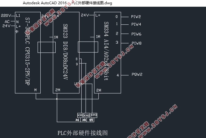 反应釜S7-300PLC控制系统设计(附PLC程序,接线图)