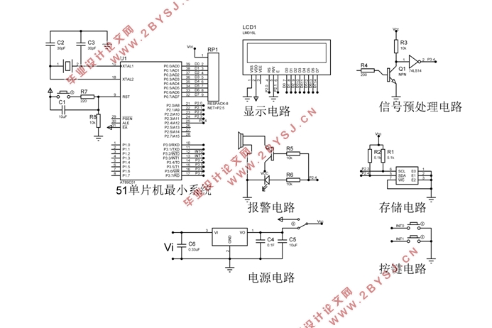 基于单片机的自行车速度里程表的设计