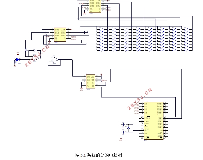 二维阵列测温与热成像系统的设计