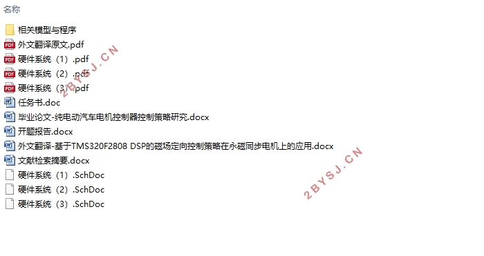 纯电动汽车电机控制器控制策略研究