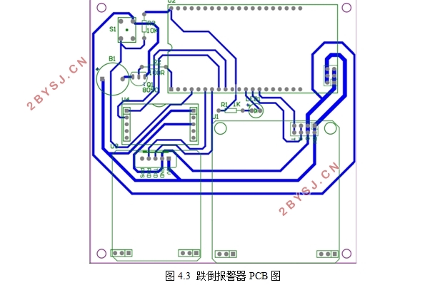 老人跌倒报警器的设计
