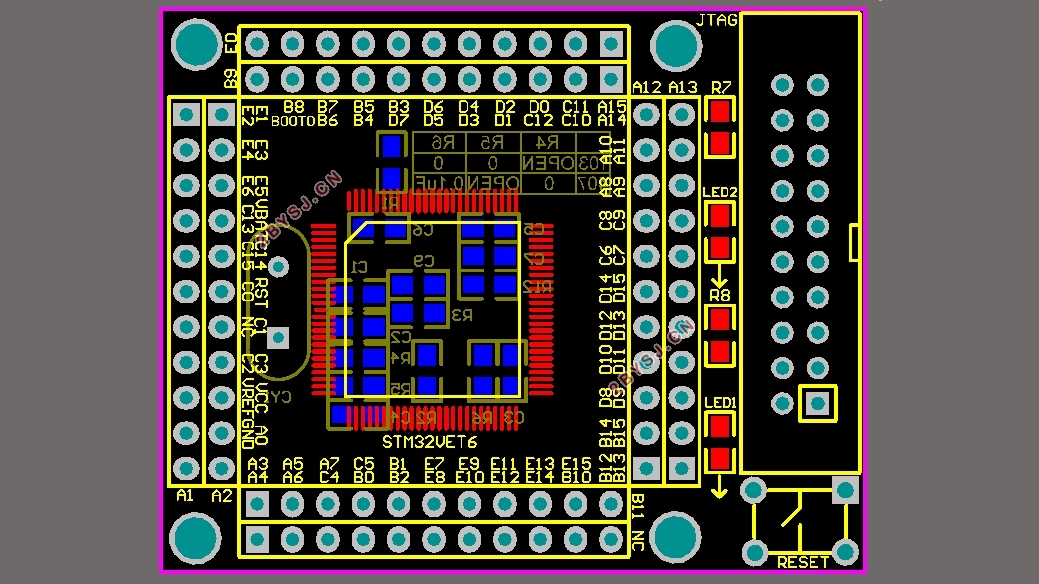 基于STM32的RFID读写设计(含电路图原理图,PCB图,程序)