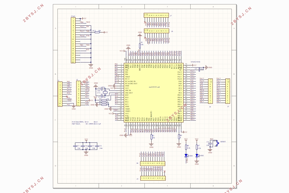 基于STM32的RFID读写设计(含电路图原理图,PCB图,程序)
