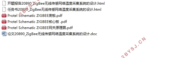 ZigBee无线传感器网络温度采集系统的设计