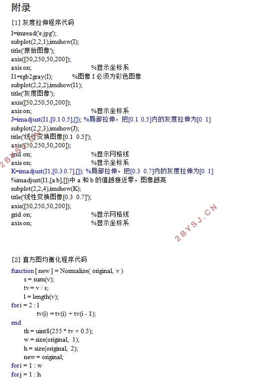 图像增强方法的研究