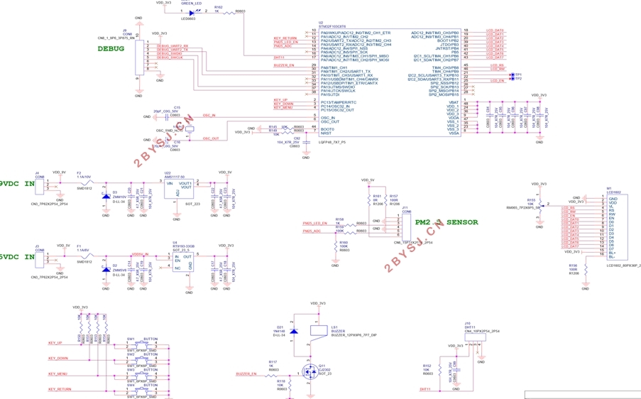 基于STM32的环境监测系统的设计