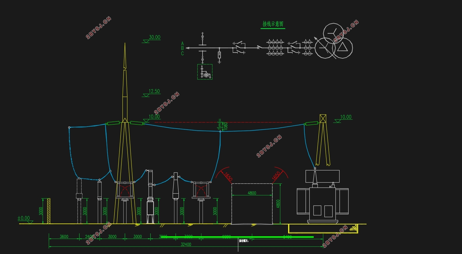 35/10KV(һ̨)һβ(CADͼ)