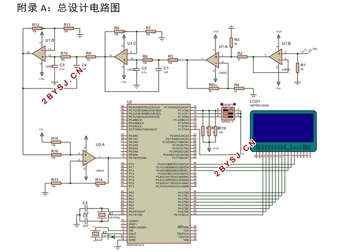 音频信号分析器的设计与仿真