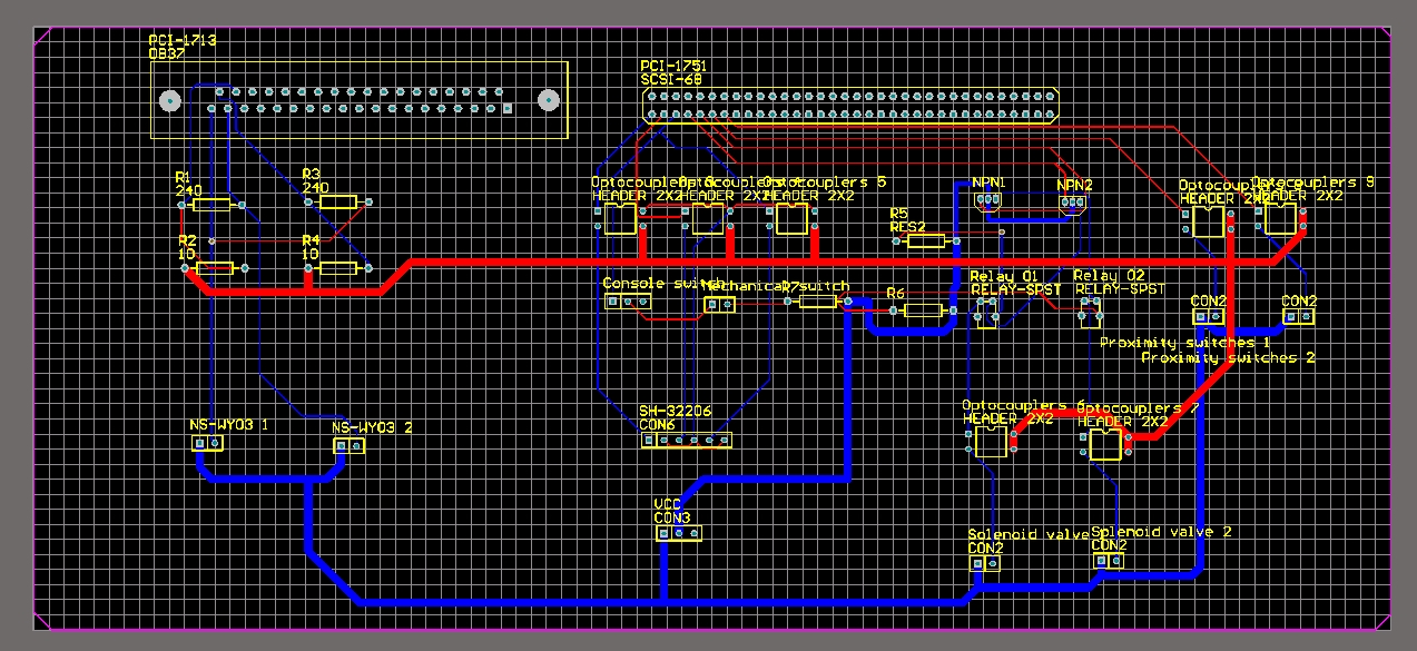ST2-250型闸调器控制主板硬件设计(含电路原理图,PCB图)