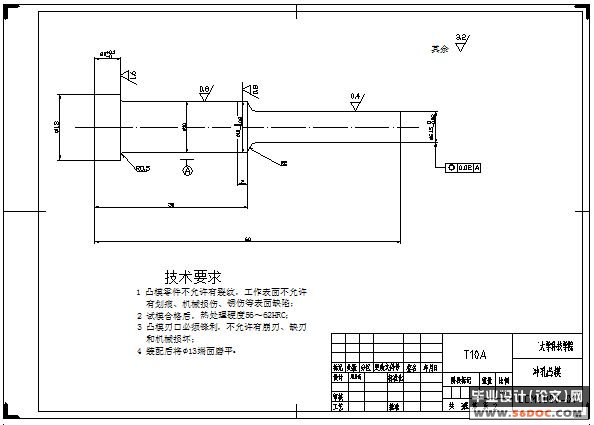 拉手卡子零件冲压模具的设计