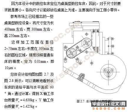 数控车床进给系统的设计