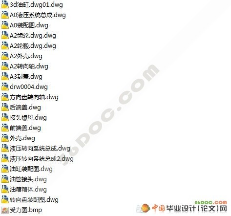 三支点叉车液压转向操纵系统设计(精品)☆