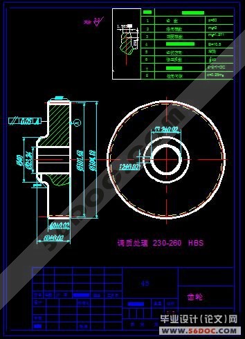 减速箱减速器的整体设计