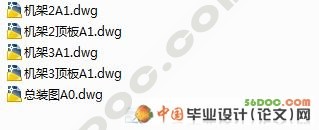 打散分级机总体及机架的设计