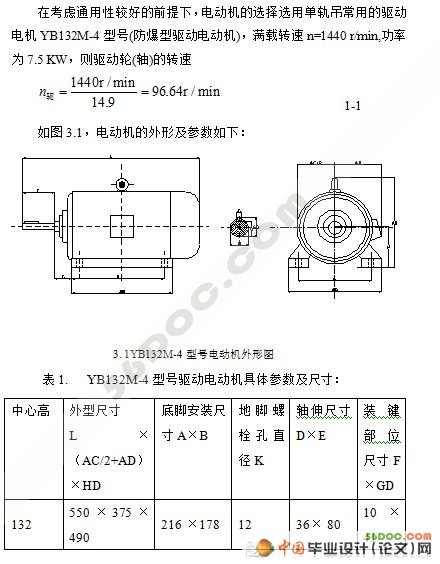矿用单轨吊车驱动减速器设计与分析