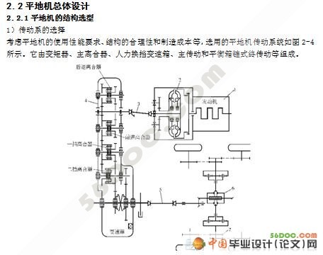 平地机整机及工作装置设计
