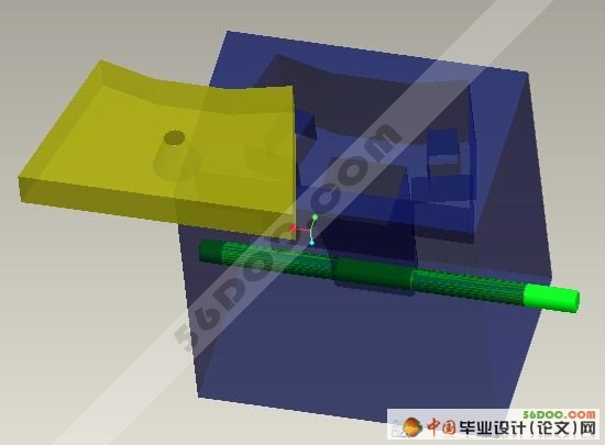 液晶显示器以及底座的模具三维造型设计(Proe)