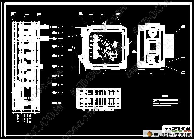 脱水机筒壁群孔加工组合机床设计