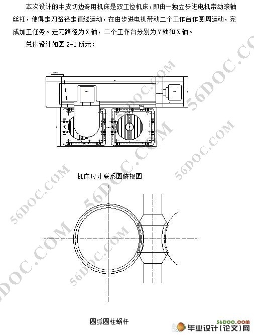 牛皮切边机系统的改造设计(机电一体化)