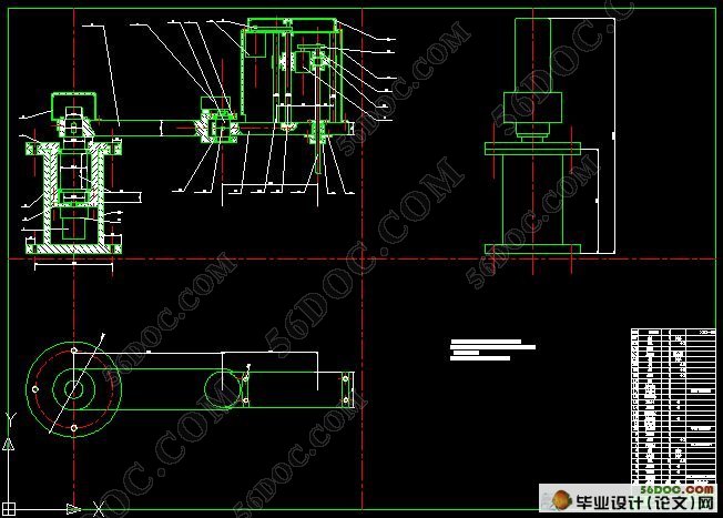 4-DOF SCARA 机器人结构设计与运动模拟