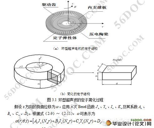 60mm旋转行波超声电机设计及工艺(含工序卡)