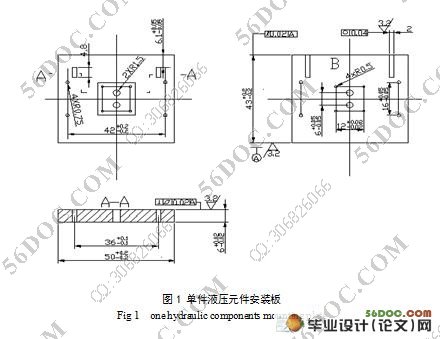 小型液压元件试验台的设计