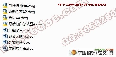 提升机制动系统(液压盘式制动器)设计