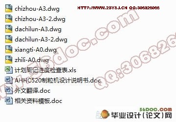 AHHC520制粒机设计