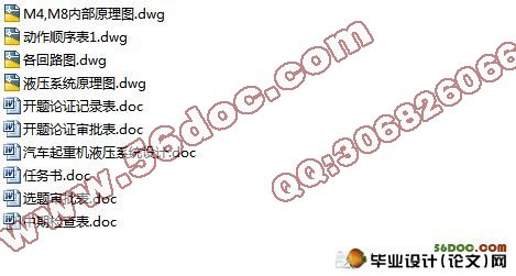 汽车起重机液压系统设计