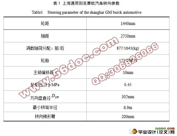 蓄电池小车转向机构的设计