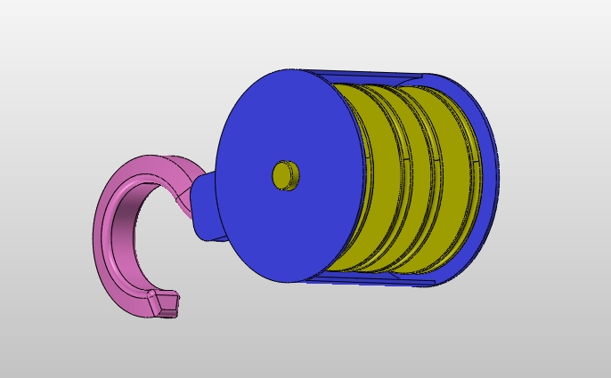 2吨移动吊车结构设计(含CAD图,SolidWorks三维图)