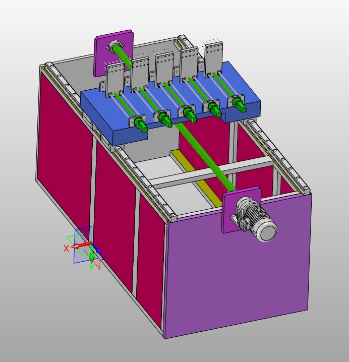 钢管螺旋式无损探伤系统的设计(含CAD图,SolidWorks三维图)