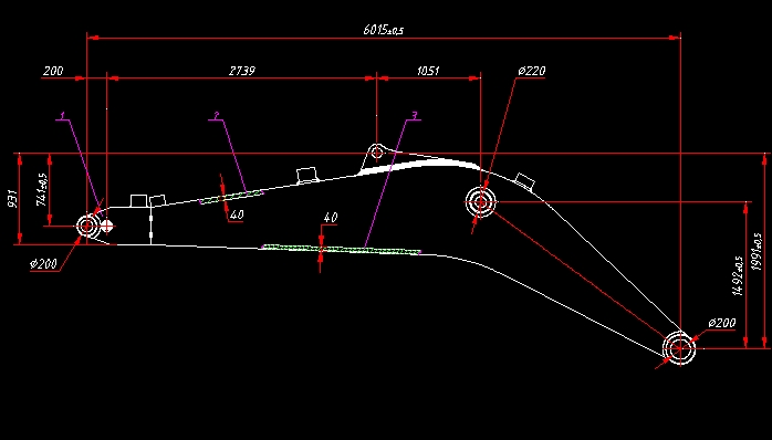 挖掘机动臂焊接工艺分析(含CAD图,SolidWorks,IGS三维图)