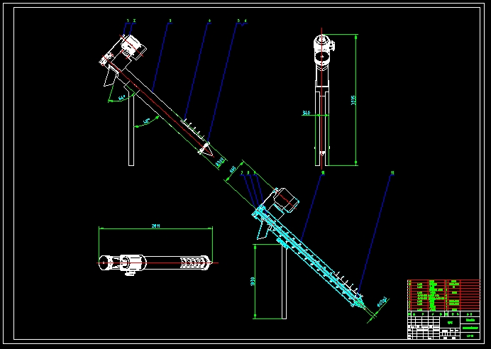 散装物料收集器的设计(含CAD零件装配图,SolidWorks三维造型)